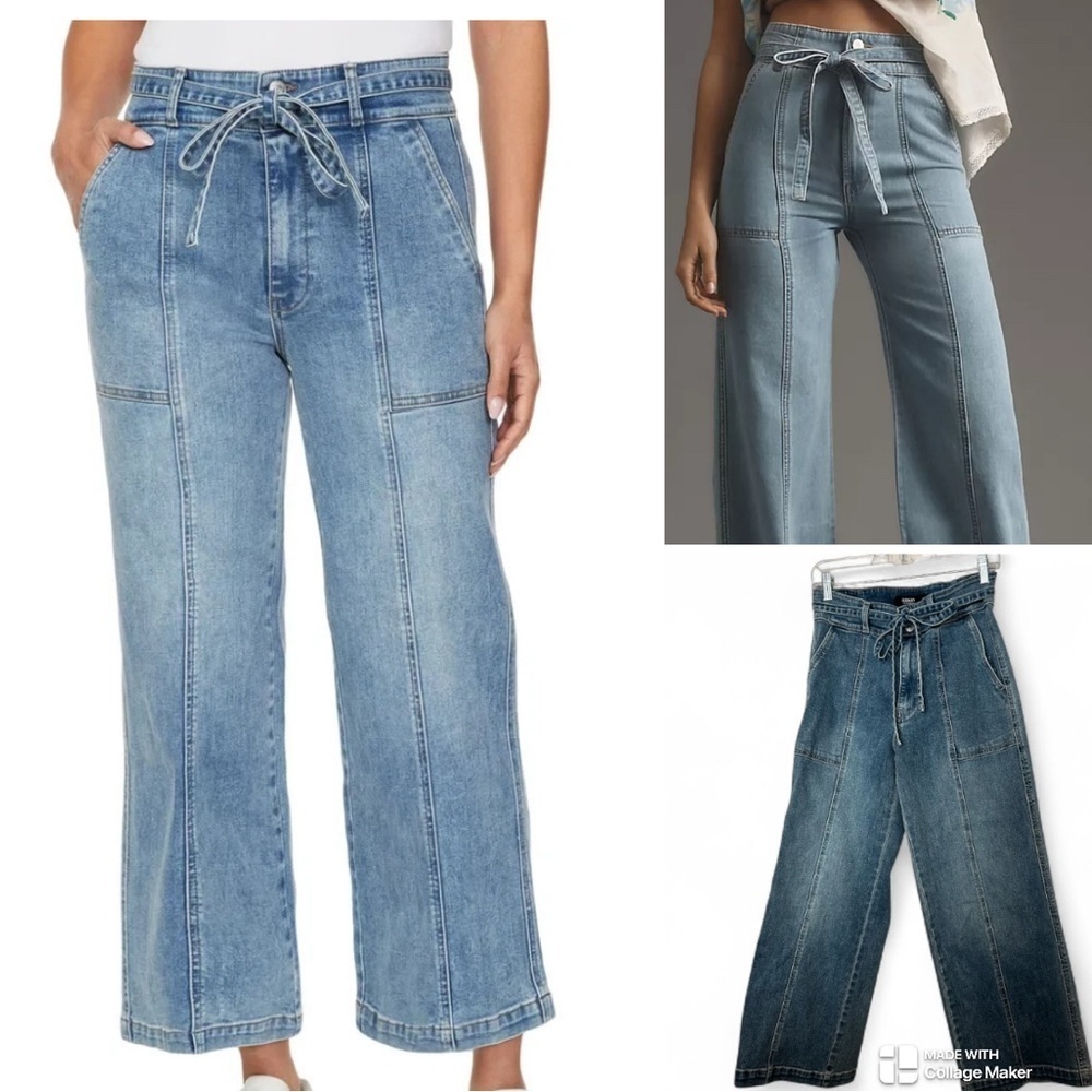 Hudson NWOT Wide-Leg crop